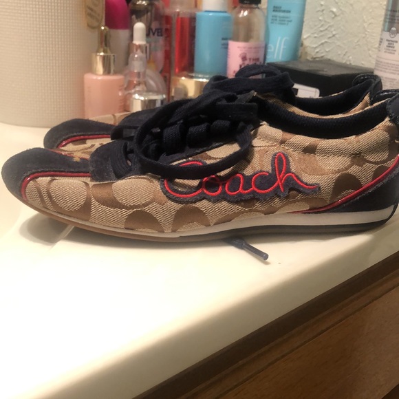 Coach Devin signature C suede Sneakers - Picture 4 of 7